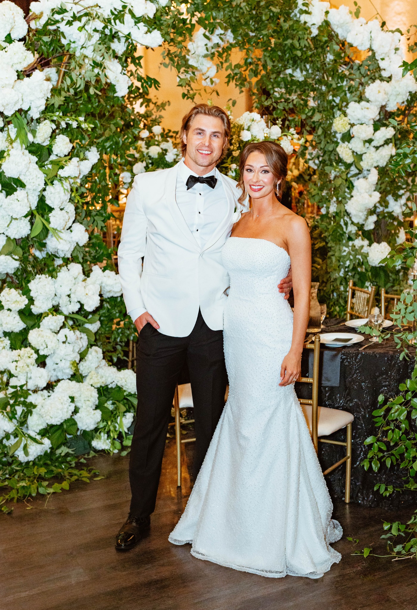 Real Dgass wedding photograph